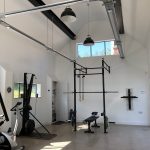 wolverley gym wiring installation (2)